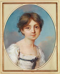 Amandine Aurore Lucile Dupin as a Child, c.1809